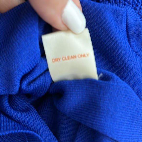 TORN RONNY KOBO cobalt blue knit dress XS - Picture 10 of 16